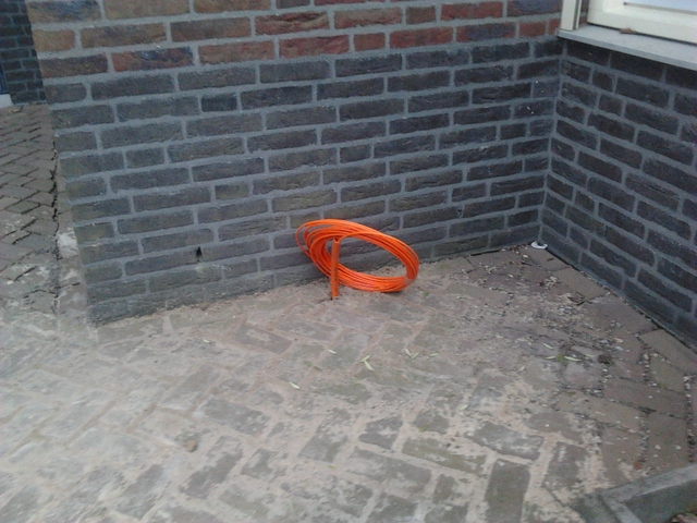 Resultaat Glasvezel aansluiting